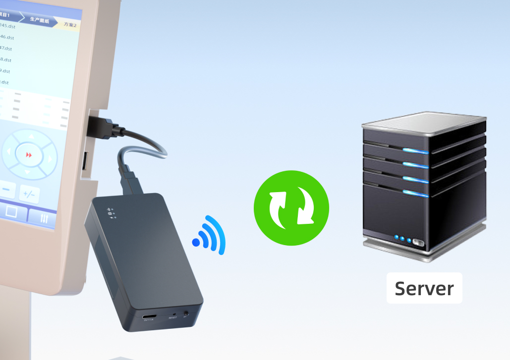 Automatically sync data from a server